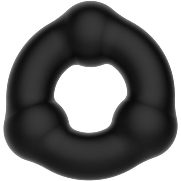 Cockring Crazy Bull BI-210183, van siliconen met noppen