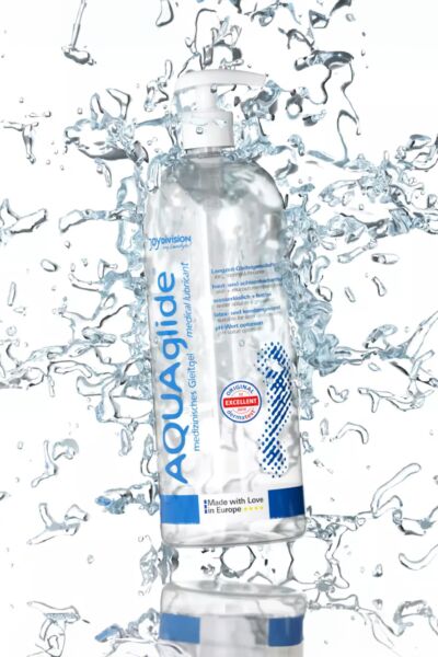 Fles van 1000 ml van het anale glijmiddel AQUAglide Anal van Joydivision