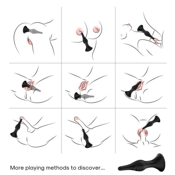 Vibrerende buttplug Armony met lusvormige basis