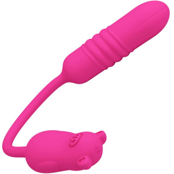 Bullet vibrator Pretty Love Nobikuma met de knop in de staart