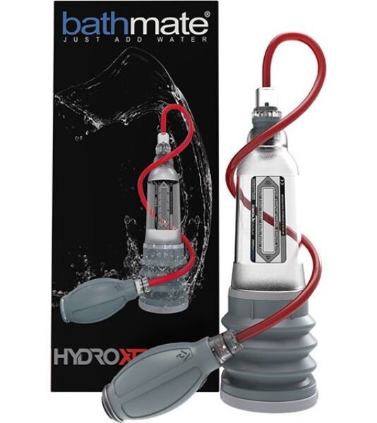 Hydraulische penispomp Bathmate Hydroxtreme 5 met handpompbal