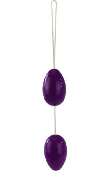Anale kralen Baile Twins Balls met nylon koord