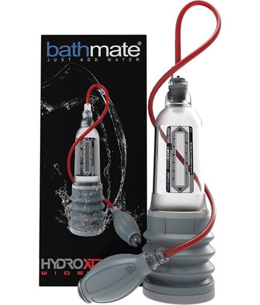 Penispomp Bathmate Hydromax 7 Wide Boy, met balg en klep