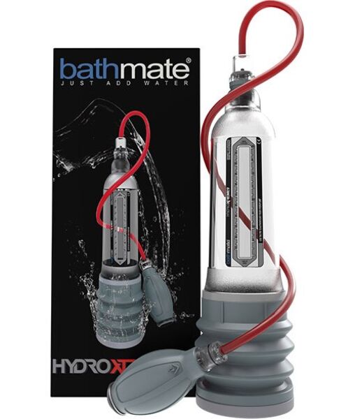 Penispomp Bathmate HydroXtreme 9, transparant, met handpompje