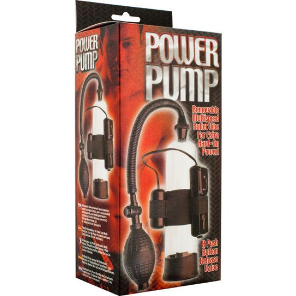 Seven Creations penispomp met vibrator, met afdichtring en snelheidsregelaar