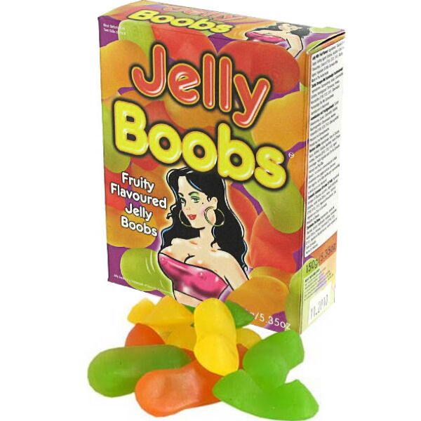 Zakje Spencer & Fleetwood Jelly Boobs snoepjes in borstvorm