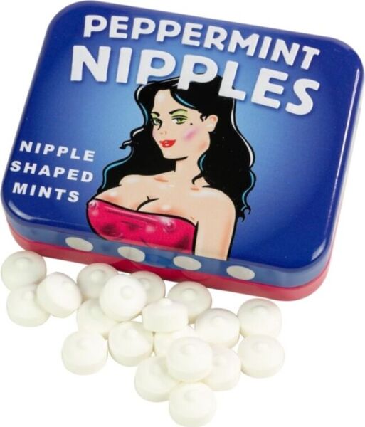 Blikje pepermuntsnoepjes Spencer & Fleetwood Peppermint Nipples