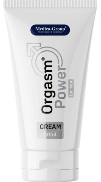 Intieme crème voor mannen Orgasm Power For Men Cream van Medica Group, 50 ml
