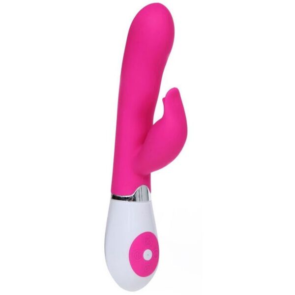 Rabbitvibrator Pretty Love Felix van silicone met arm voor de clitoris