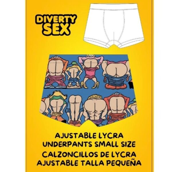 Boxershort Diablo Picante met billenprint