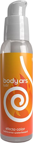 Glijmiddel Body Ars Warmte-effect 100 ml in zijn fles met pompje
