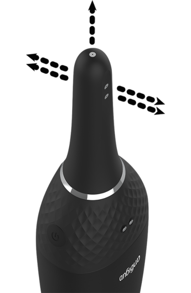 Automatische anale douche Anbiguo Ultimate Rechargeable met reservoir en kegelvormige tuit