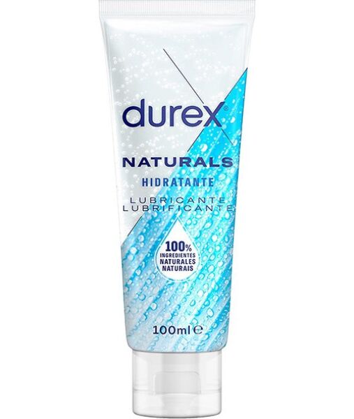 Glijmiddel Durex Naturals Hydraterend in een flacon van 100 ml