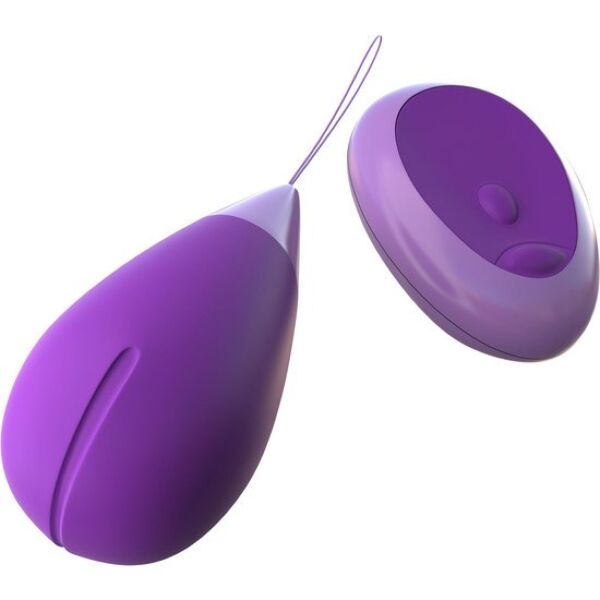 Paars vibrerend eitje Fantasy For Her Remote Kegel Excite-Her met draadloze afstandsbediening