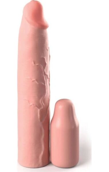 Penis sleeve Fantasy X-tensions Elite van Pipedream, met verwijderbare verlenger
