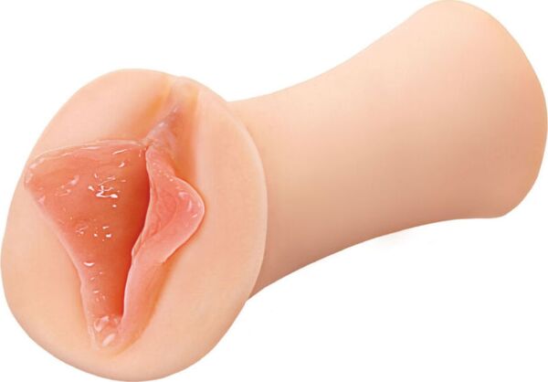 Masturbator Fetish Fantasy Extreme Luscious Lips met een opening in de vorm van een vulva