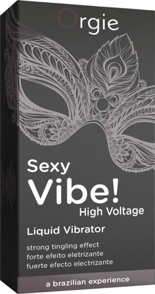 Airless flacon van 15 ml met de stimulatiegel Orgie Sexy Vibe High Voltage
