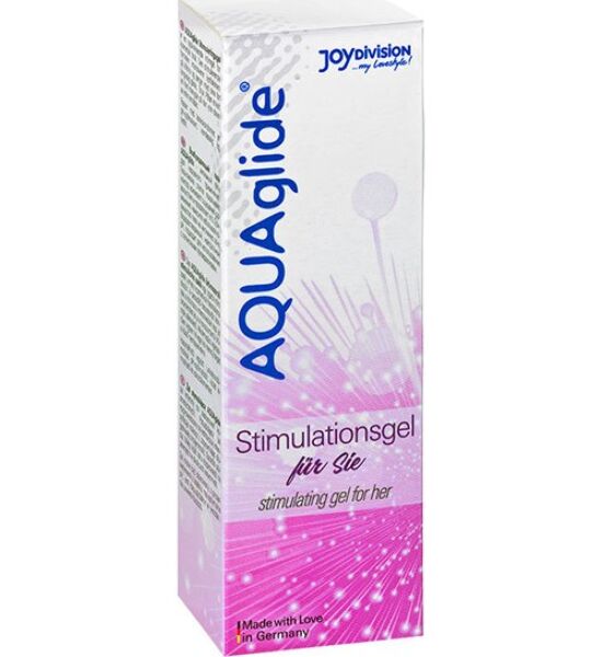 Stimulerende gel AQUAglide Stimulating Gel van Joydivision, verpakking van 25 ml