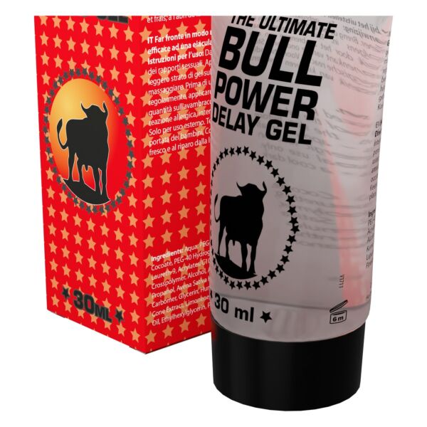 Vertragende gel Bull Power Delay Gel van Cobeco, verpakking van 30 ml