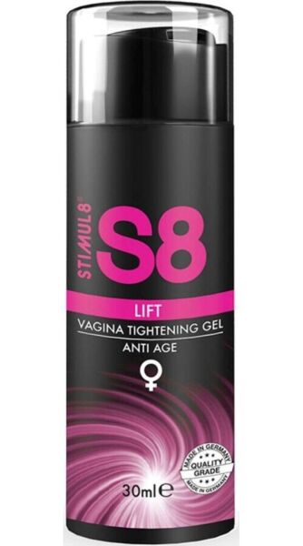Verpakking van de vaginale gel Stimul8 S8 Lift van 30 ml
