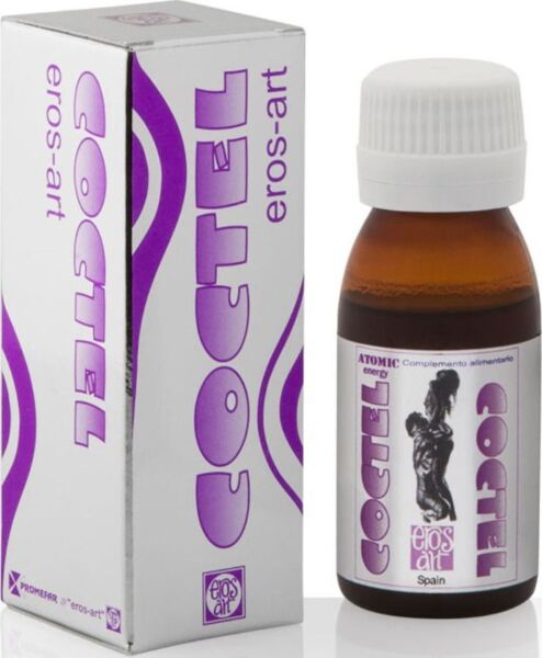 Verpakking Eros Liefdesdruppels van 60 ml