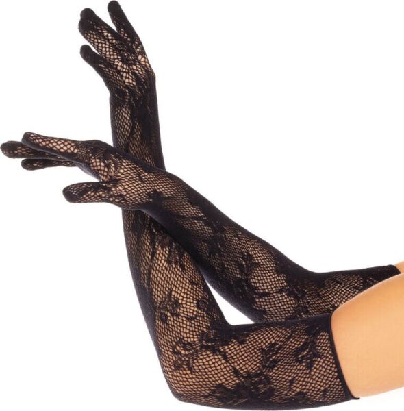 Lange kanten handschoenen Leg Avenue Lace Opera Length