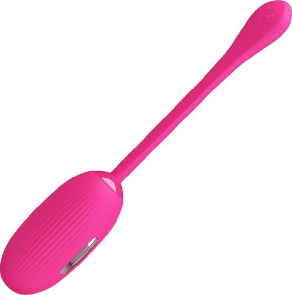 Vibrerend eitje Pretty Love BI-014609HP van siliconen, met flexibel koordje