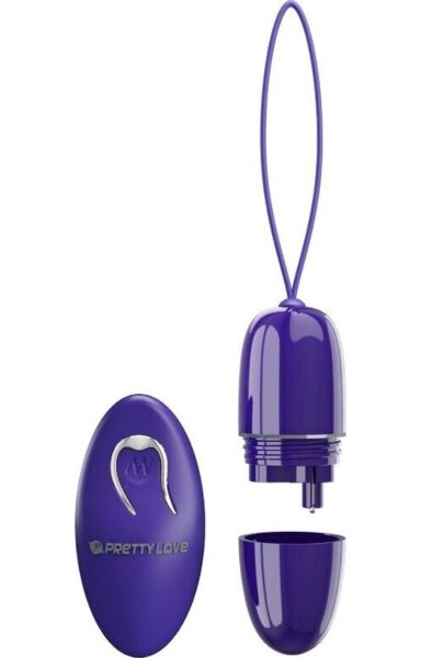 Vibrerend ei Pretty Love Selkie Mini in het paars, met afstandsbediening