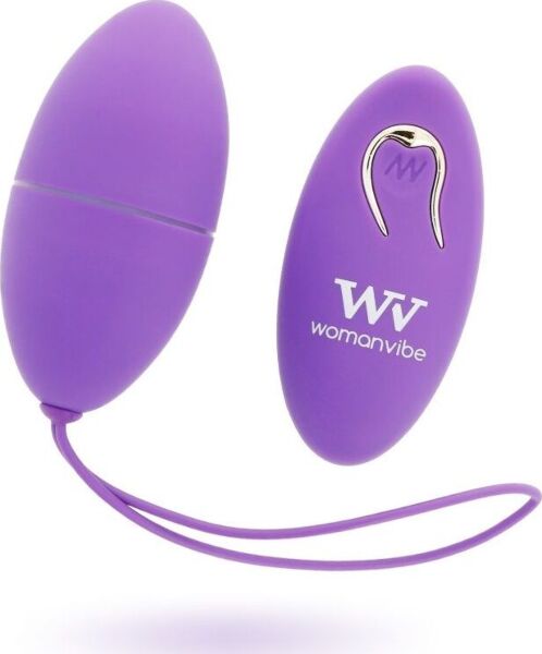 Vibrerend ei Womanvibe Alsan met afstandsbediening