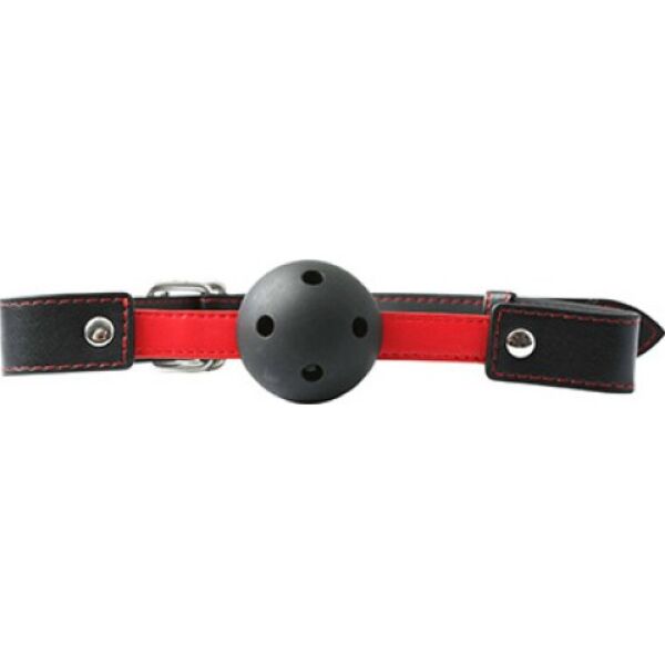 Ball gag Sex & Mischief Hush met instelbare riem