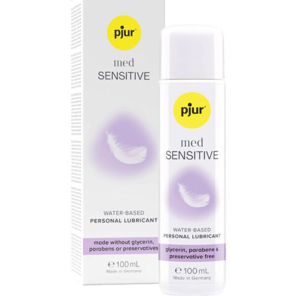 Glijmiddel op waterbasis Pjur Med Sensitive Glide in de formaten 2 ml en 100 ml