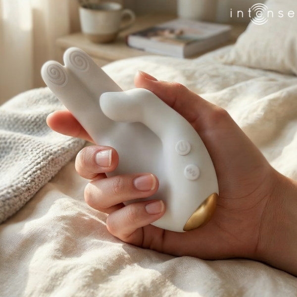 Intense Jimmy vibrator in handvorm met flexibele vingers