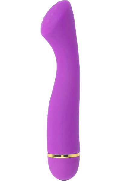 Intense vibrator met gebogen top