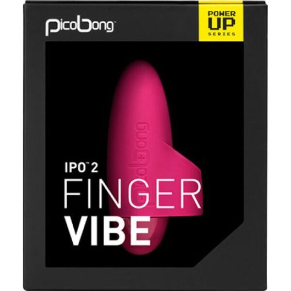Vingervibrator Picobong Ipo 2 in de kleur kers