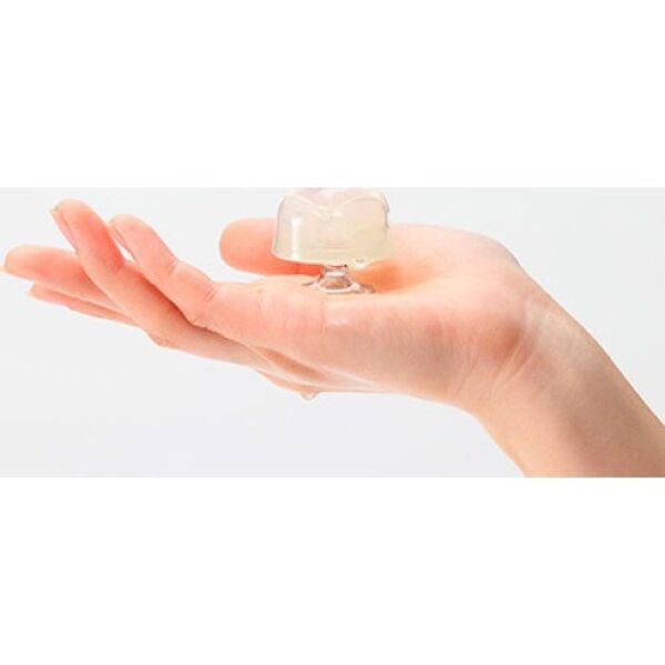 Externe massager iroha petit LILY met geprofileerde randen en handvat