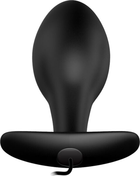 Vibrerende buttplug Party Up Jason in het zwart, met afstandsbediening