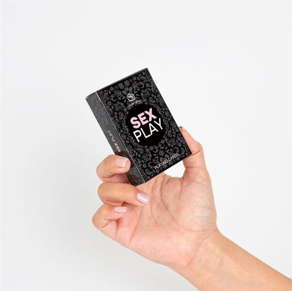 Erotisch kaartspel Secret Play Sex Play (ES/EN), set van 55 kaarten