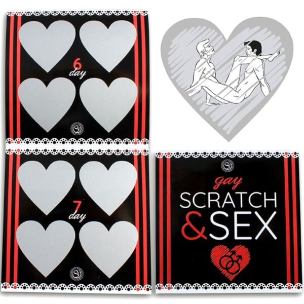 Krasspel voor koppels Secret Play Scratch & Sex Gay