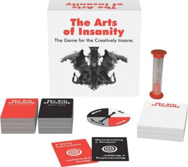Doos van het feestspel voor volwassenen Kheper Games The Arts of Insanity