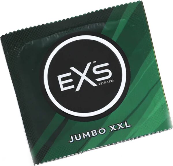 Doos met 12 extra grote EXS Jumbo condooms
