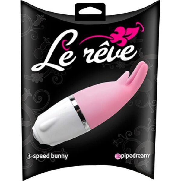 Roze Pipedream Le Reve 3 Speed Bunny met konijnvormige clitorisstimulator