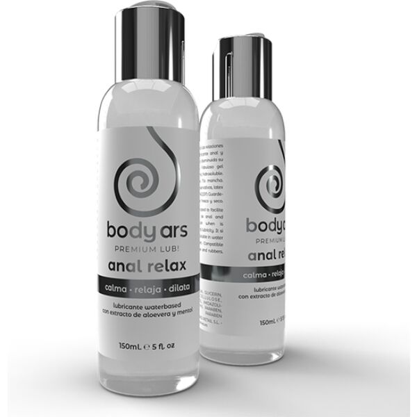 Glijmiddel Body Ars Anal Relax in flacon van 150 ml met pomp