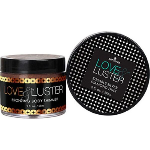 Bronzinggel Sensuva Love & Luster met gouden glinsteringen