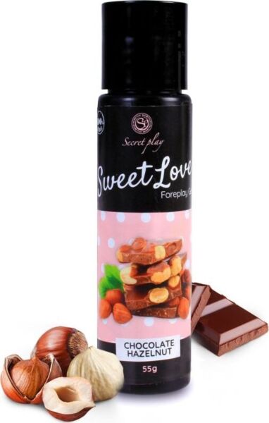 Eetbaar glijmiddel Secret Play Sweet Love in een flesje van 60 ml