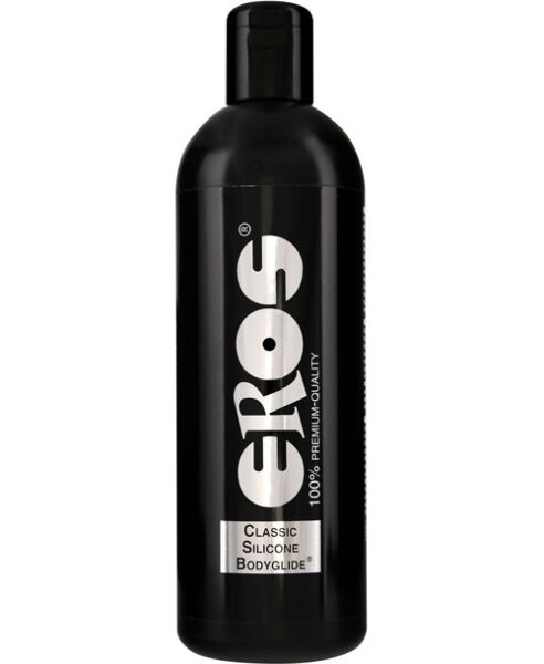 Glijmiddel op siliconenbasis Eros Classic Silicone Bodyglide in de verpakking