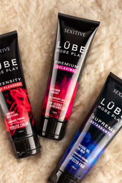 Verpakking van het glijmiddel Sexitive Lube Supreme van 130 ml