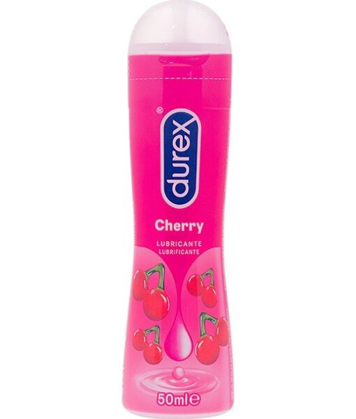 Verpakking van 50 ml Durex Play Cherry glijmiddel met kersensmaak