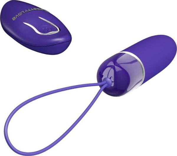 Paarse bullet vibrator Pretty Love Darlene met afstandsbediening