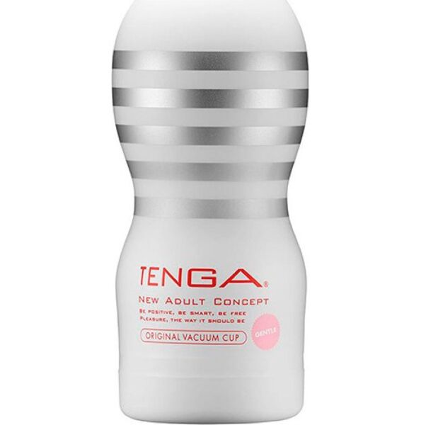Tenga Original Vacuum Cup masturbator in zandlopervorm