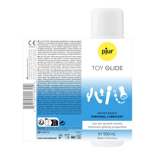 Flacon pjur Toy Glide glijmiddel van 100 ml